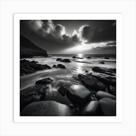 Rocky Shore 1 Art Print