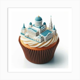 St Petersburg Cupcake 1 Art Print