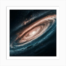 Galaxy In Space 1 Art Print