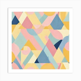 Abstract Geometric Pattern 27 Art Print