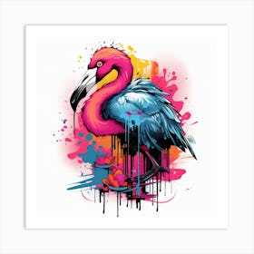 Flamingo 9 Art Print