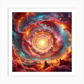 Psychedelic Painting 1 Art Print