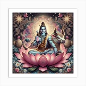 Lord Shiva Art Print