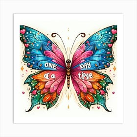 One Day At A Time Art Print