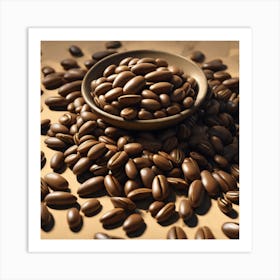 Coffee Beans 315 Art Print