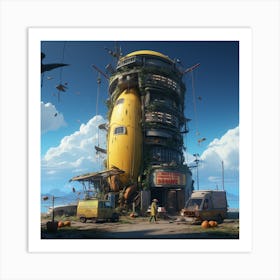 City In The Sky 2 Art Print