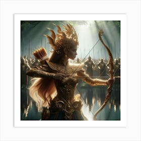 Elven Archer Art Print