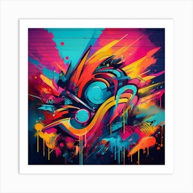 Graffiti Art 11 Art Print