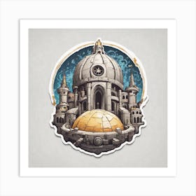 Castle Of The Moon Art Print