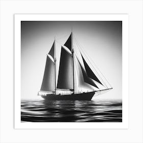 Sailboat 1 Art Print