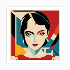 Art Deco Wall Art Print Art Print