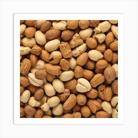 Nuts And Seeds 1 Art Print