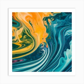 Abstract Painting 1 Art Print