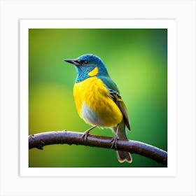 Blue-Winged Warbler Art Print