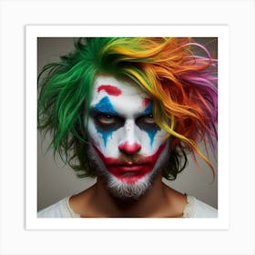 Clown Art Print