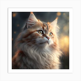 Cat Portrait Art Print