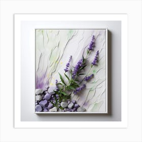 Lavender Painting Art Print