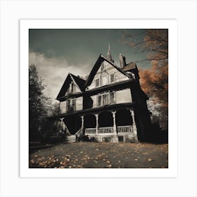 Haunted House 10 Art Print