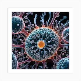 Human Cell 8 Art Print