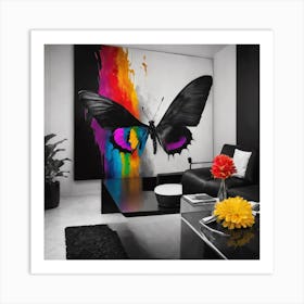 Butterfly Painting 2 Art Print