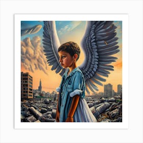 Palestine Child Art Print