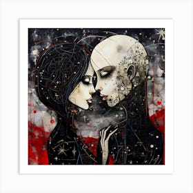 Lovers By Csaba Fikker 92 Art Print