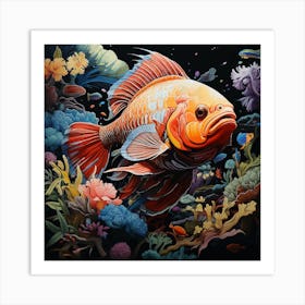 Goldfish 5 Art Print