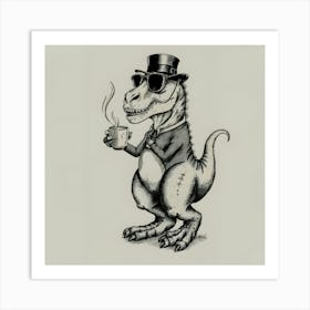 T-Rex Art Print