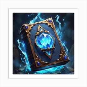 Hearthstone Book Art Print