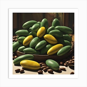 Green Beans 1 Art Print