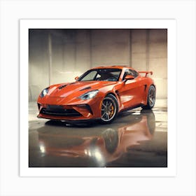 Chevrolet Viper Gt Art Print