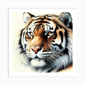 Wild Animal Illustration 228 Art Print