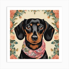 Dachshund 1 Art Print