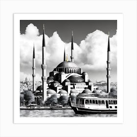 Blue Mosque Istanbul Art Print