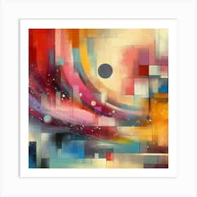 Abstract Painting 3 Art Print