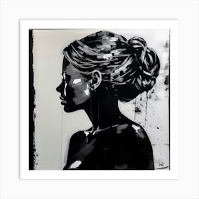 Portrait Of A Woman 12 Art Print