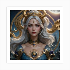 the Elf Art Print