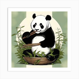 GIANT PANDA Art Print