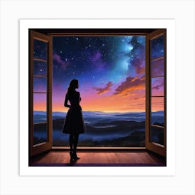 Starry Night 3 Art Print