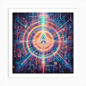 Psychedelic Art 1 Art Print