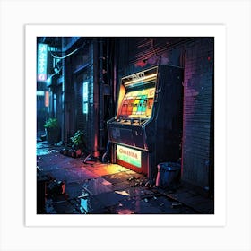 Arcade Machine 1 Art Print