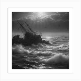 Shipwreck 1 Art Print