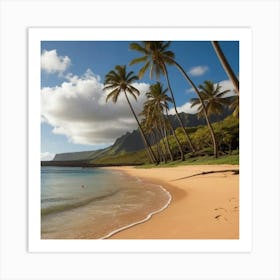 Hawaiian Beach 2 Art Print