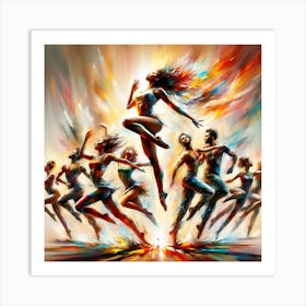 Dancers Art Print