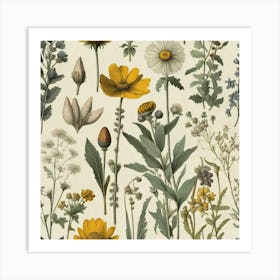 Wildflowers 27 Art Print