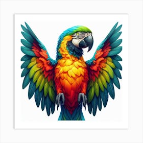 Parrot of Macaw 1 Art Print