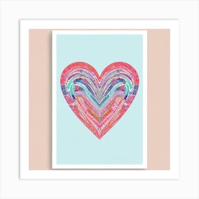 Heart Print 1 Art Print