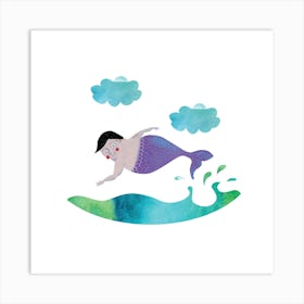 Mermaid Art Print