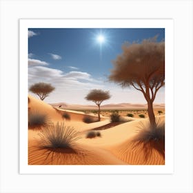 Sahara Desert 176 Art Print