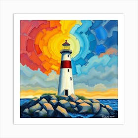 Lighthouse 19 Art Print